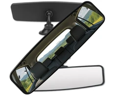 Panoraminis galinio vaizdo veidrodėlis 24 cm A242
