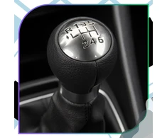 Pavarų svirties rankenėlė juoda, Peugeot 307/308 A263