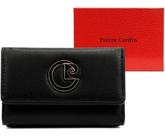 Pierre Cardin Portfel Damski Klasyczny Skóra Eko Duży Podłużna Portmonetka
