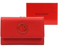 Pierre Cardin Portfel Damski Klasyczny Skóra Eko Duży Podłużna Portmonetka