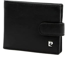 Vyriška odinė piniginė Pierre Cardin YS603 8825A juoda