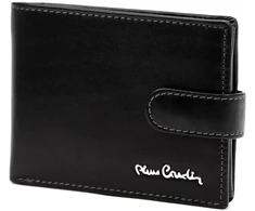 Vyriška odinė piniginė Pierre Cardin YS604 324A juoda