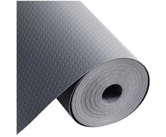 Pilkas PVC neslystantis kilimėlis stalčiams 500x50 cm