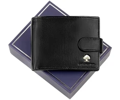 Piniginė Luxury 616 RFID, juoda