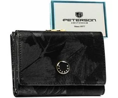 Piniginė moterims Peterson, juodas 2708