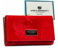 Piniginė moterims Peterson, raudona 2562