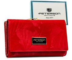 Piniginė moterims Peterson, raudona 2562