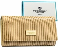 Piniginė moterims Peterson, smėlio 2357