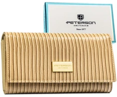 Piniginė moterims Peterson, smėlio 2357