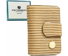 Piniginė moterims Peterson, smėlio 2395