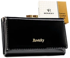 Piniginė moterims Rovicky, juoda G42
