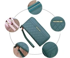 Piniginė moterims, žalia S25