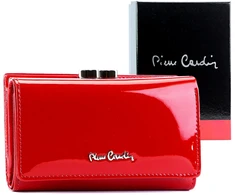 Piniginė Pierre Cardin 07 SHINY 108, raudona