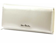 Piniginė Pierre Cardin 07 SHINY 121, smėlio spalvos