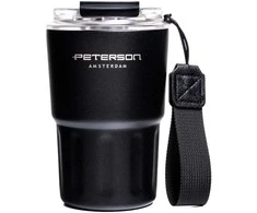 Puodelis Peterson, juodas B676