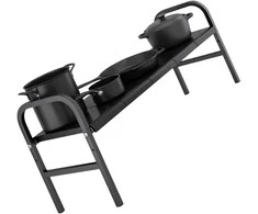 Reguliuojama lentyna po kriaukle 85–88 cm, juoda