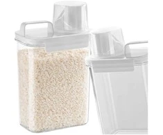 Skaidrus laikymo dozatorius 1800 ml su matuokliu