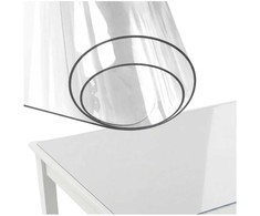 Skaidrus PVC apsauginis stalo kilimėlis 120x60