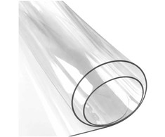 Skaidrus PVC apsauginis stalo kilimėlis 120x60