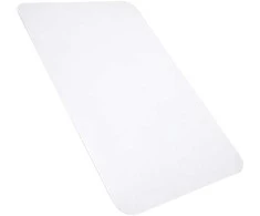 Skaidrus PVC stalo apsauginis kilimėlis 60x100 cm