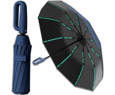 Skėtis, tamsiai mėlynas, automatinis, ANTI-UV