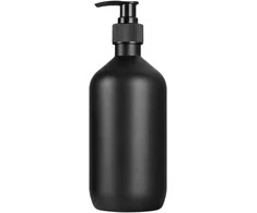 Skysto muilo dozatorius juodas matinis 300 ml