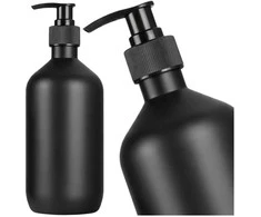 Skysto muilo dozatorius juodas matinis 300 ml