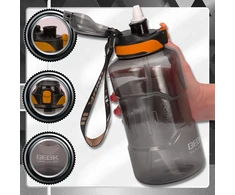 Sportinė gertuvė juoda Tritan 1500 ml TRESSARI G11