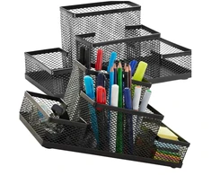 Stalinis metalinis tinklelio organizatorius, juodas TP120