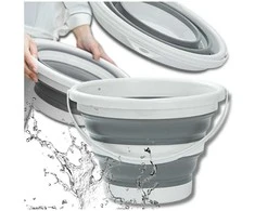 Sulankstomas kibiras, 10 l, silikoninis