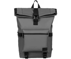 Talpi poliesterinė miesto kuprinė „Peterson“, pilka K22