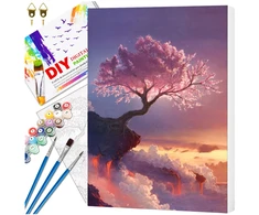 Tapyba pagal numerius su rėmu 40 x 50 cm Sakura TP4