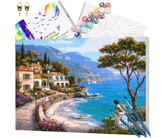 Tapyba pagal numerius su rėmu 40 x 50 cm TP16