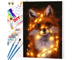 Tapyba pagal numerius su rėmu 40x50 cm „Lisė“ TP50