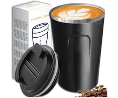 Termo puodelis kavai, 510 ml, sandarus