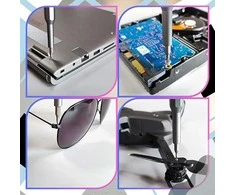 Tikslūs atsuktuvai 25v1, dėklas, TORX bitai