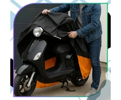 Vandeniui atsparus uždangalas motociklui XL 230x90x125 D67