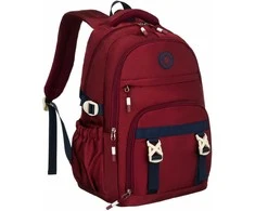 Vidutinė kuprinė unisex Peterson, bordo