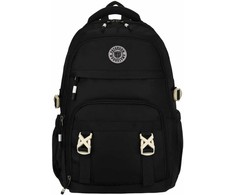 Vidutinė kuprinė unisex Peterson, juoda