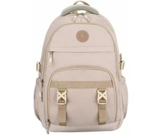 Vidutinė kuprinė unisex Peterson, smėlio