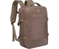 Vidutinė kuprinė unisex Peterson, smėlio