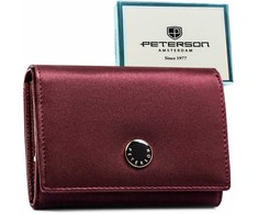 Vidutinė piniginė moterims Peterson, violetinė PT90