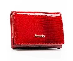 Vidutinė piniginė moterims Rovicky, raudona