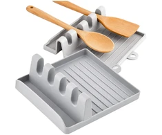 Virtuvinis įrankių laikiklis, pilkas PVC, 2 vnt. TP119