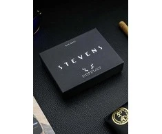 Vyriška natūralios odos piniginė Stevens Z07-8888A-R, RFID apsauga