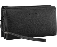 Vyriška odinė crossbody rankinė Rovicky, juoda AX18