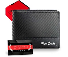 Vyriška odinė piniginė Pierre Cardin, juoda, RFID apsauga 5288706