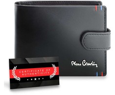 Vyriška odinė piniginė Pierre Cardin, su RFID apsauga A423606