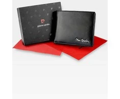 Vyriška odinė piniginė Pierre Cardin Tilak51 8824, juoda