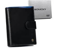Vyriška odinė piniginė Rovicky RV107